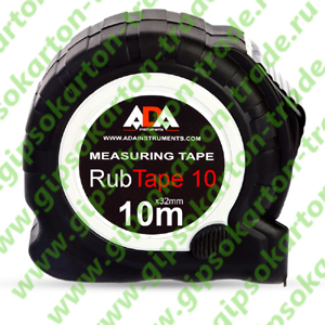 Измерительная рулетка ADA RubTape 10м